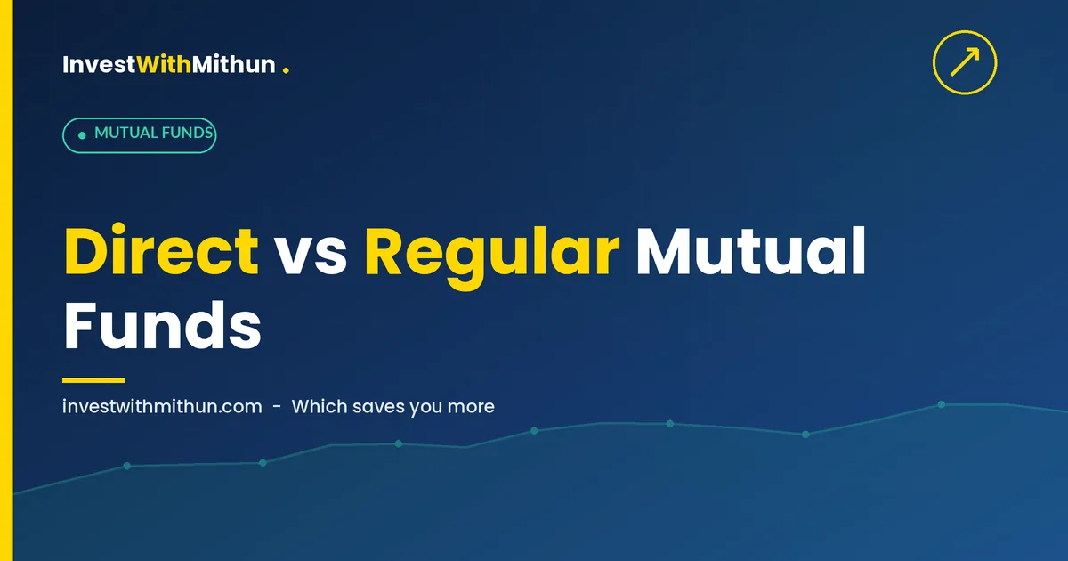 Direct vs regular mutual funds - which plan saves more money