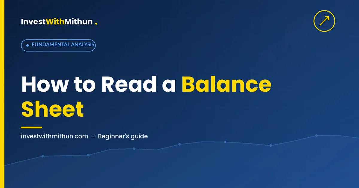 How to Read a Balance Sheet: Beginner’s Guide (2026)