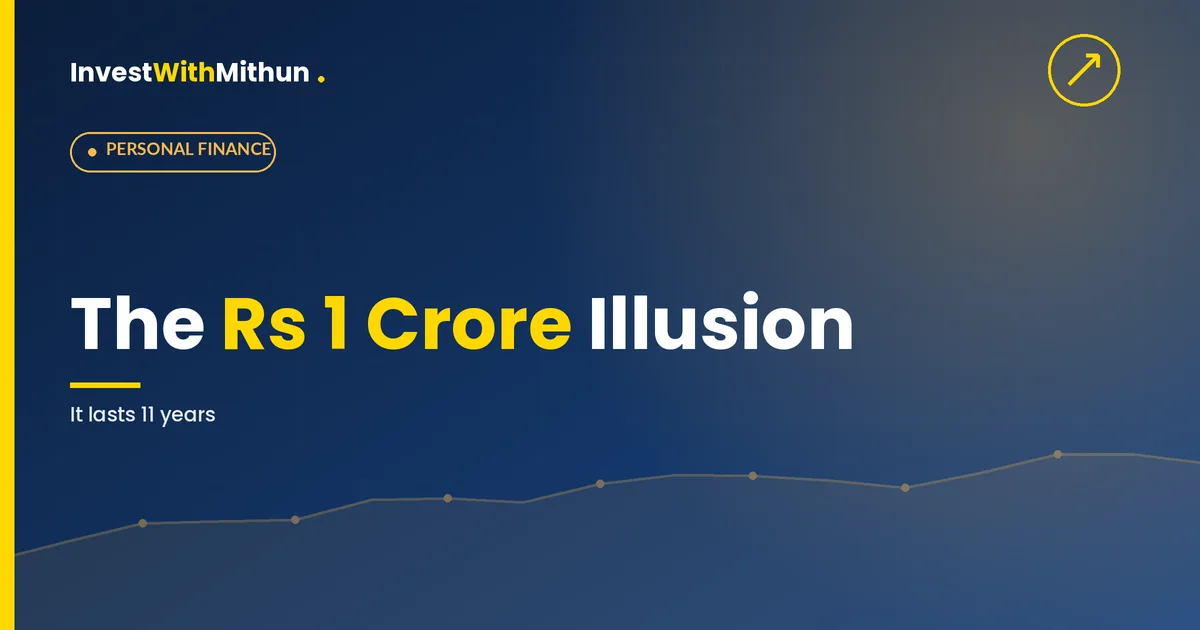₹1 Crore Will Make You Feel Rich for Exactly 11 Years. Then Inflation Takes It Back.