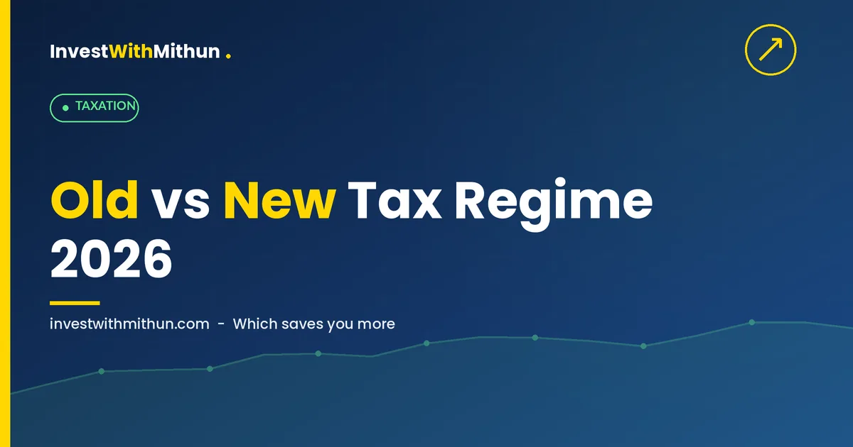 Old vs new tax regime 2026 - which saves you more income tax in India