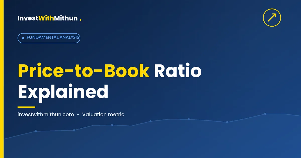 Price to Book (P/B) Ratio Explained with Indian Examples (2026)