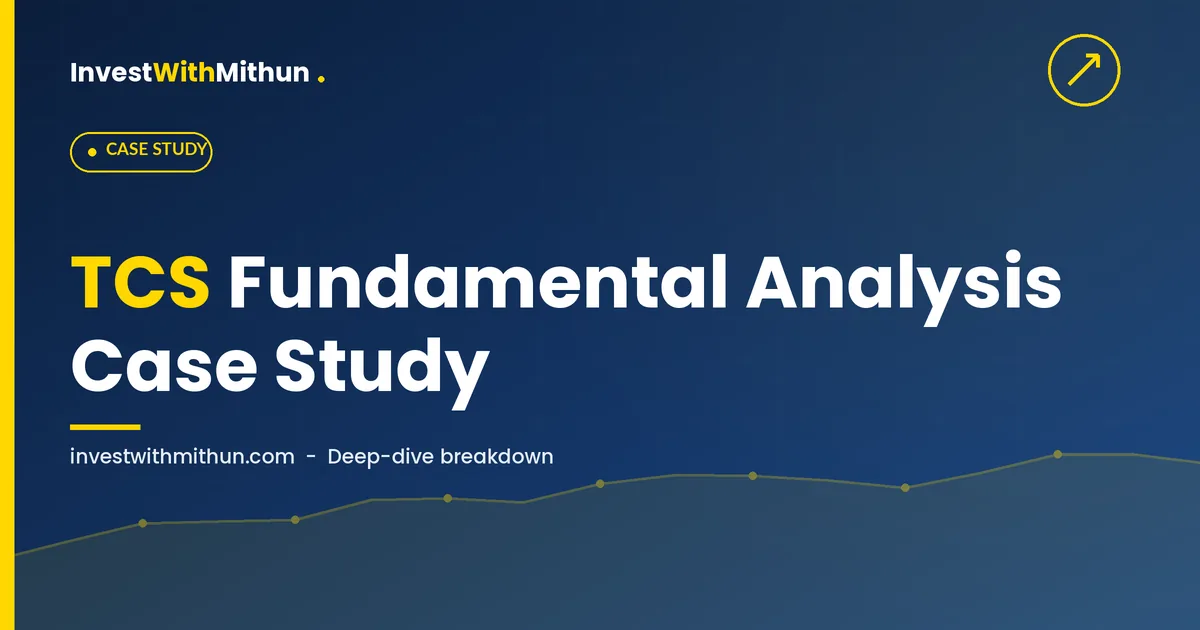 TCS fundamental analysis case study by InvestWithMithun