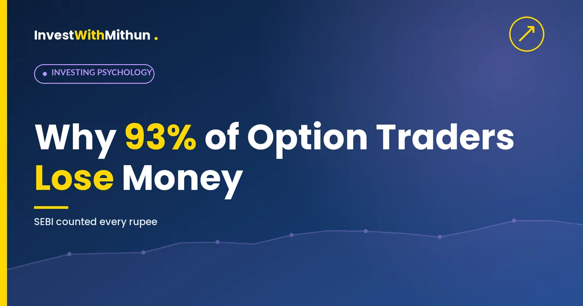 why option traders lose money - SEBI F&O study